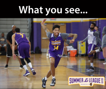 Brandon Ingram: What you see, what I see. Summer League, Ice Skating